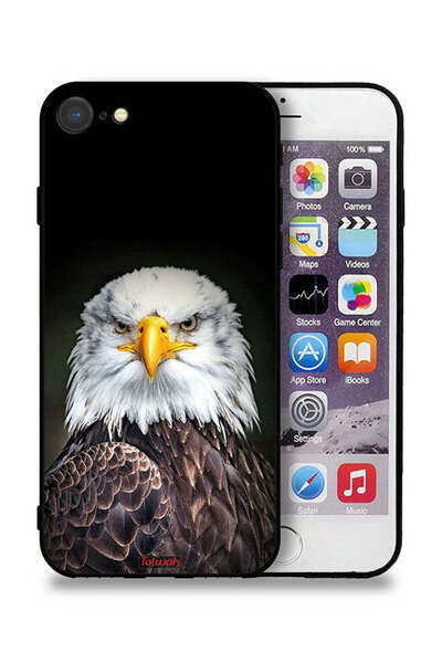 Tolwak غطاء حماية لجهاز Apple iPhone 8 بتصميم النسر