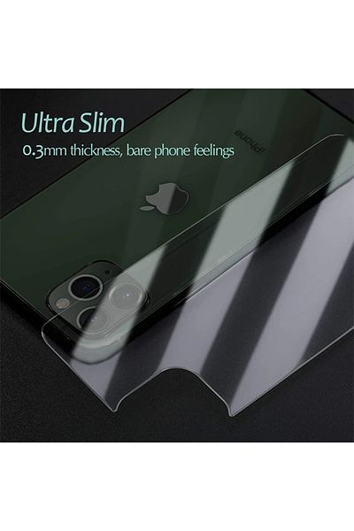 CepteToptan Ally iPhone 11 Pro 5.8 بوصة واقي زجاجي خلفي مقسى غير قابل للكسر - (1903) - MKİ5991-3321