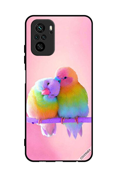 Covernex غطاء حماية لهاتف Poco M5s 4G برسومات طيور لطيفة