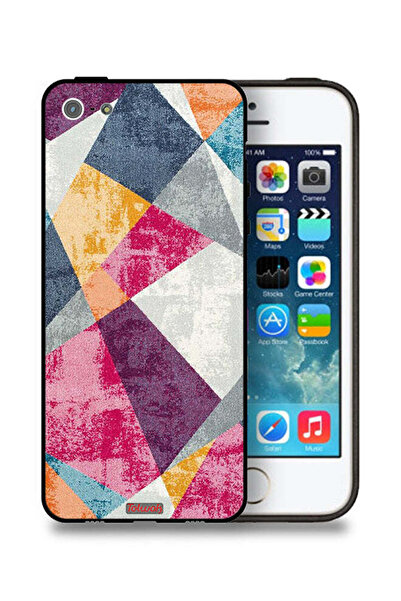 Tolwak غطاء حماية بنمط طلاء لجهاز Apple iPhone 5/5s/SE