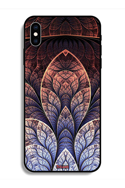 Tolwak جراب واقٍ لهاتف Apple iPhone X بتصميم زهور كسورية تجريدية
