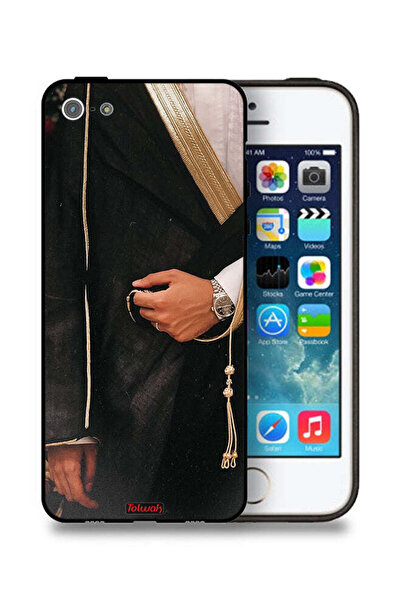 Tolwak غطاء حماية لجهاز Apple iPhone 5/5s/SE بتصميم عربي