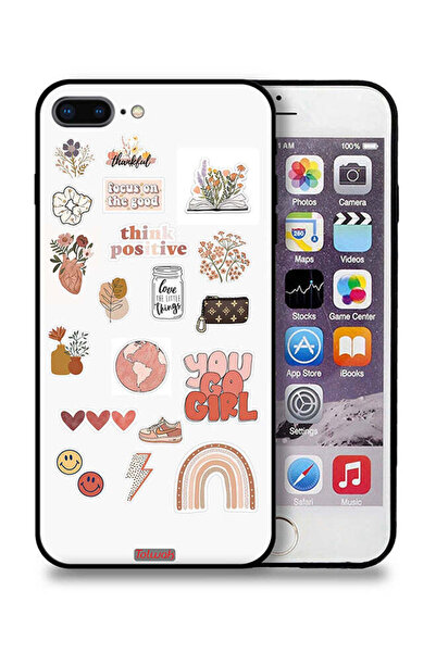 Tolwak غطاء حماية لجهاز Apple iPhone 7 Plus - You Go Girl
