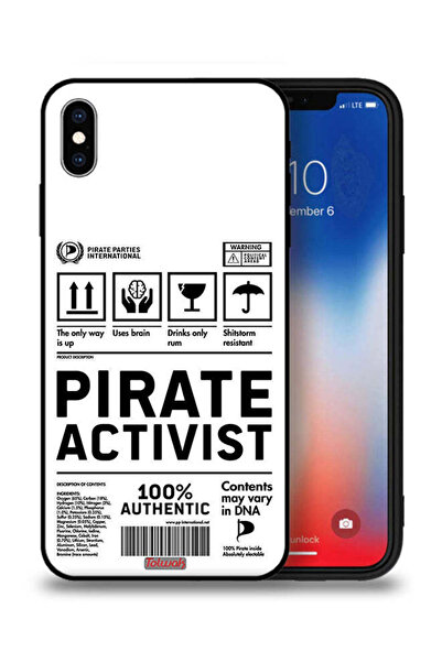 Tolwak جراب حماية لجهاز Apple iPhone XS ملصق ناشط خاص