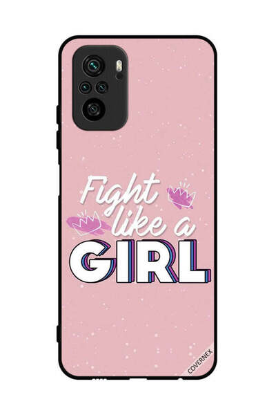 Covernex غطاء حماية لهاتف Poco M5s 4G Fight Like A Girl