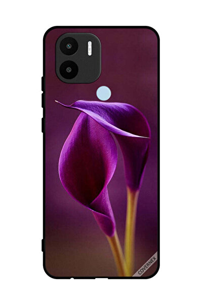 Covernex غطاء حماية لهاتف شاومي ريدمي A1 بلس - زهرتان جميلتان