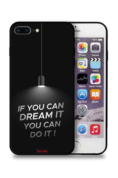 Tolwak جراب حماية لجهاز Apple iPhone 8 Plus إذا كنت تستطيع أن تحلم به، يمكنك ...