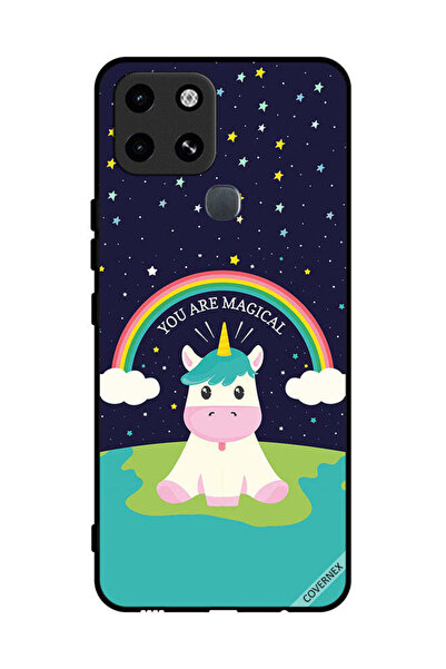 Covernex غطاء حماية لهاتف إنفينيكس سمارت 6 ماجيكال يونيكورن