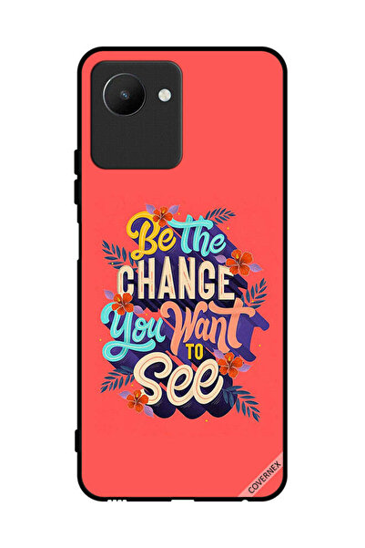 Covernex غطاء حماية لهاتف Realme C30s كن التغيير الذي تريد رؤيته