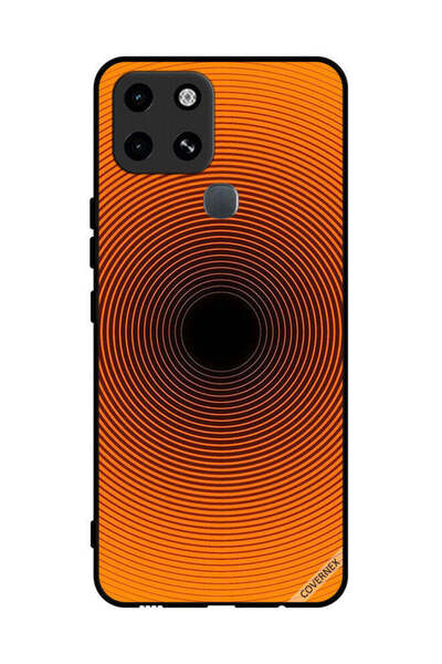 Covernex غطاء حماية لهاتف إنفينيكس سمارت 6 بنقشة دوائر