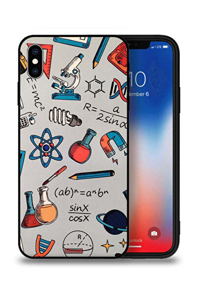 Tolwak غطاء حماية لجهاز Apple iPhone XS - علامات علمية