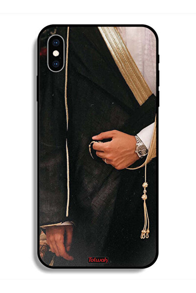 Tolwak جراب حماية لجهاز Apple iPhone X بتصميم عربي