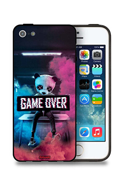 Tolwak جراب حماية لجهاز Apple iPhone 5/5s/SE - Game Over