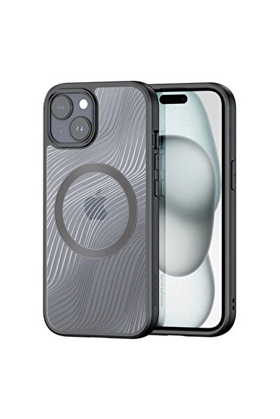 Najmaddin حافظة Dux Ducis لهاتف iPhone 15 Aimo Series MagSafe Premium بوزل صل...