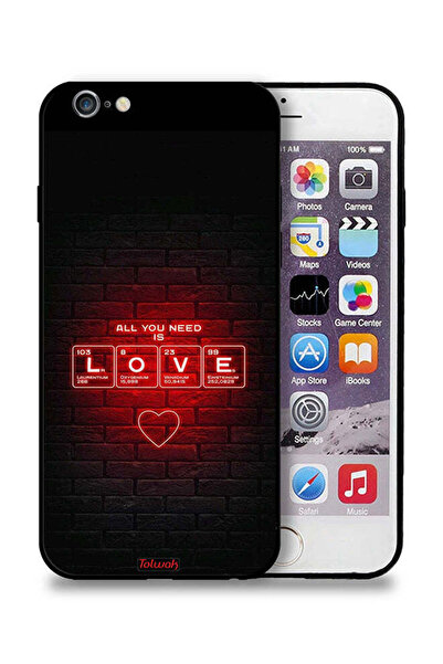 Tolwak جراب حماية لجهاز Apple iPhone 6/6s كل ما تحتاجه هو الحب