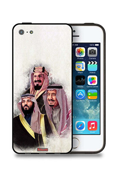 Tolwak غطاء حماية لجهاز آيفون 5/5s/SE من آبل، محمد وسلمان وعبد العزيز