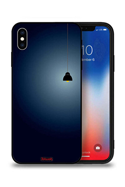 Tolwak غطاء حماية لجهاز Apple iPhone XS Max - فن الإضاءة المعلقة