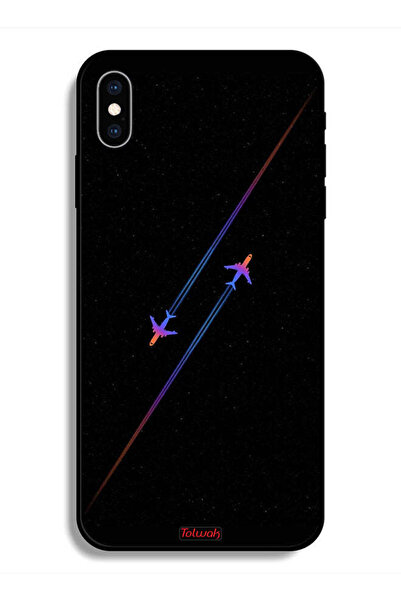 Tolwak جراب حماية لهاتف Apple iPhone X - فن الطائرات