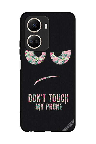 Covernex Protective Case Cover For Huawei nova 10 SE Don't Touch My Phone Floral