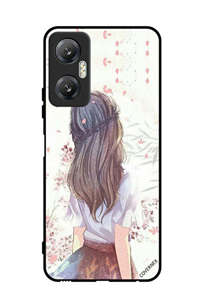 Covernex غطاء حماية لهاتف Infinix Hot 20 فتاة لطيفة في تفكير عميق