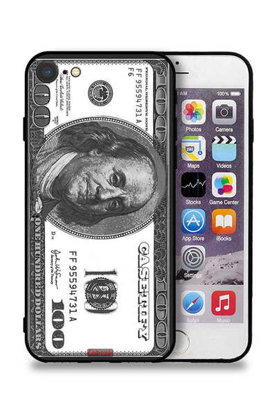 Tolwak جراب حماية Apple iPhone SE (2020) بنقشة الدولار