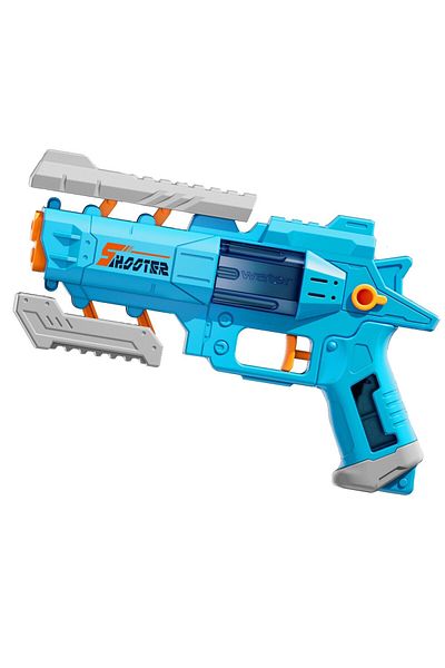 SprintMag Pistol cu Apa de Jucarie Transformabil Shooter Distanta de Tragere 10m Albastru