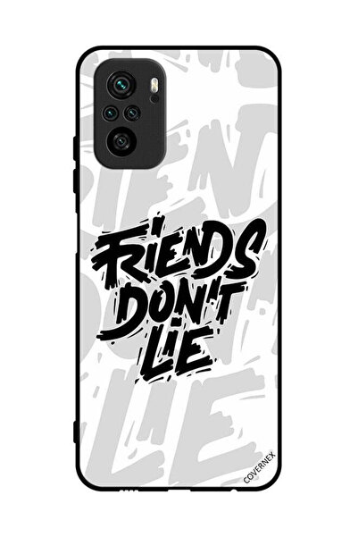 Covernex غطاء حماية لهاتف Poco M5s 4G - خط عربي - أصدقاء لا يكذبون