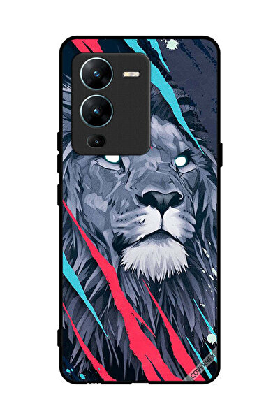 Covernex غطاء حماية لهاتف vivo V25 Pro برسومات الأسد الملك