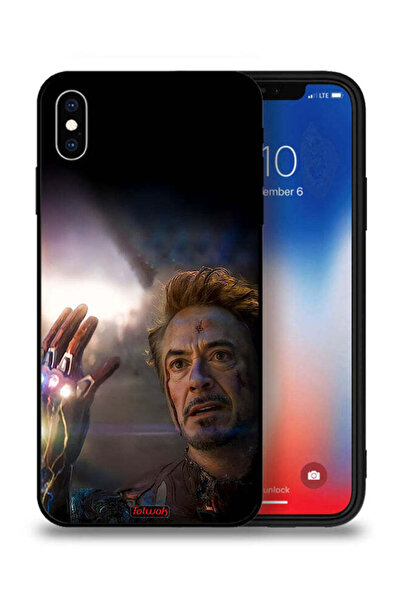 Tolwak جراب حماية لجهاز Apple iPhone XS Max أنا الرجل الحديدي