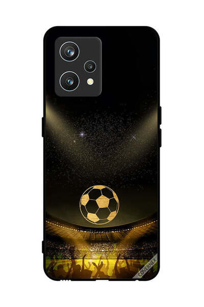 Covernex غطاء حماية لهاتف Realme 9 Pro Plus بخلفية فيلم كرة قدم كلاسيكية بالل...