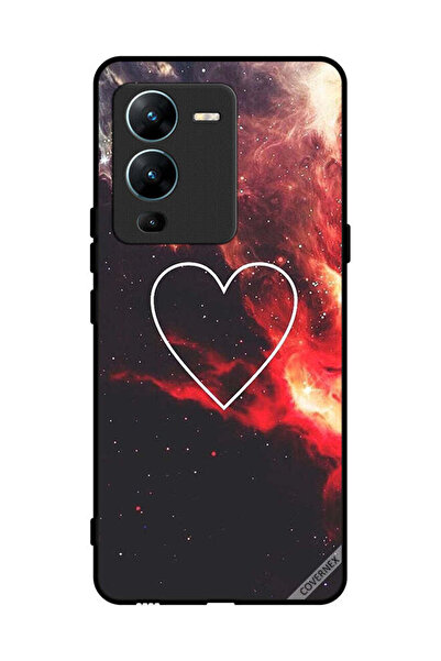 Covernex Protective Case Cover For vivo V25 Pro Heart In Space