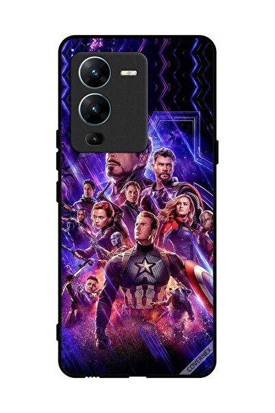 Covernex غطاء حماية لهاتف فيفو V25 برو - خلفيات أفينجرز إند جيم