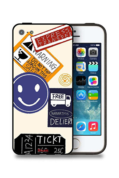 Tolwak جراب حماية لجهاز Apple iPhone 5/5s/SE مع ملصق نقل سريع مجاني
