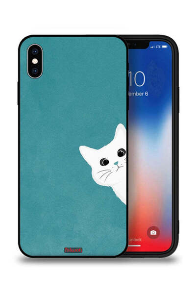 Tolwak جراب حماية لجهاز Apple iPhone XS Max بتصميم قطة
