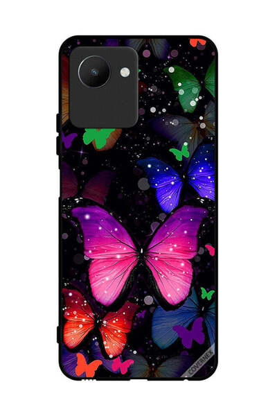 Covernex غطاء حماية لهاتف Realme C30s بنقشة الفراشات