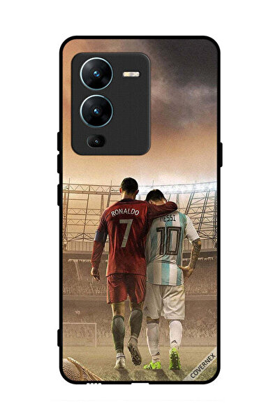 Covernex غطاء حماية لهاتف فيفو V25 برو ميسي ورونالدو