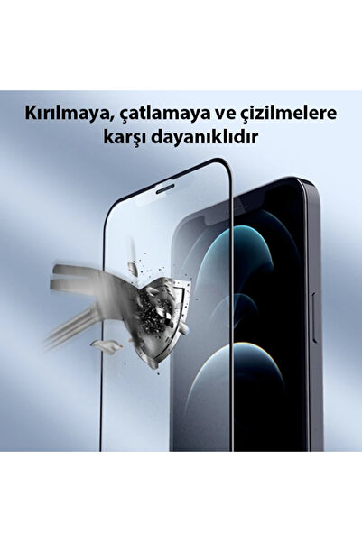 toyigoo Gor iPhone 12 Pro Max 9D Hardening Tempered Full Glass Screen Protector-(1903) - Tyigo6150-8925