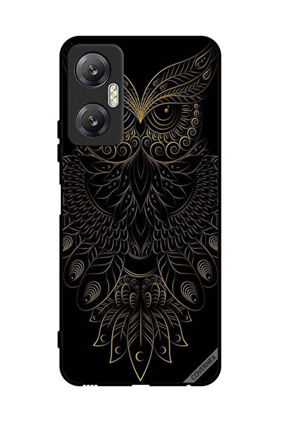 Covernex غطاء حماية لجهاز Infinix Hot 20 بتصميم بومة زهرية عصرية