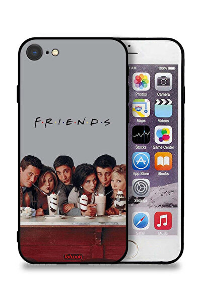 Tolwak جراب حماية لهاتف Apple iPhone 8 من F R I E N D S