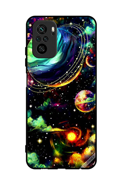 Covernex غطاء حماية لهاتف Poco M5s 4G - نباتات زحل