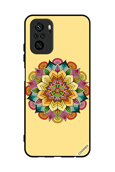Covernex غطاء حماية لهاتف Poco M5s 4G بنمط ماندالا دائري