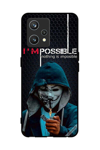 Covernex غطاء حماية لهاتف Realme 9 Pro Plus خلفية شاشة I Am Possible Nothing ...