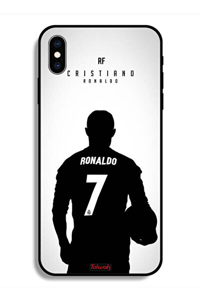 Tolwak جراب حماية لهاتف Apple iPhone X قناع كريستيانو رونالدو