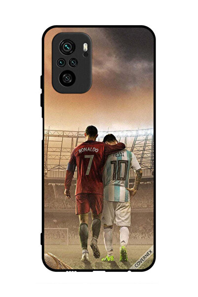 Covernex غطاء حماية لهاتف Poco M5s 4G ميسي ورونالدو
