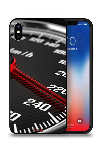 Tolwak جراب حماية لجهاز Apple iPhone XS مع عداد السرعة