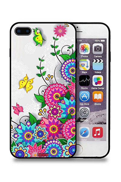 Tolwak غطاء حماية لجهاز Apple iPhone 8 Plus بنقشة زهور ماندالا