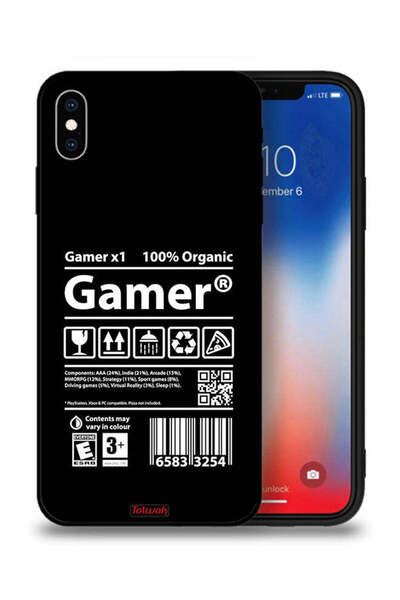 Tolwak جراب حماية لجهاز Apple iPhone XS، ملصق لعبة