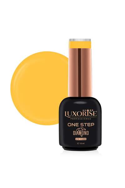 LUXORISE Ημιμόνιμο βερνίκι νυχιών One Step Diamond Mango Flirt 10ml,