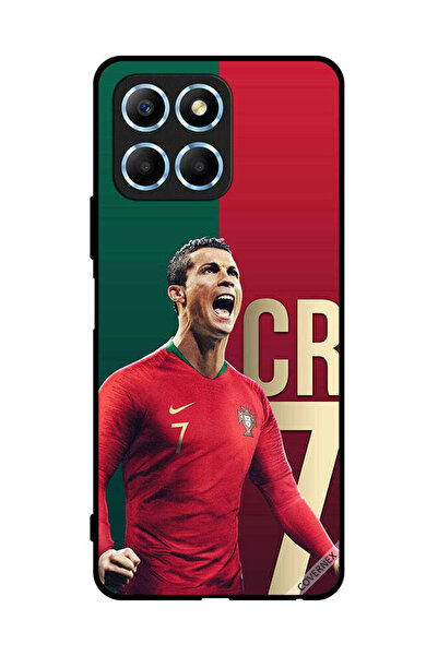 Covernex غطاء حماية لهاتف Honor X8 5G - مجموعة فريق كريستيانو رونالدو البرتغال