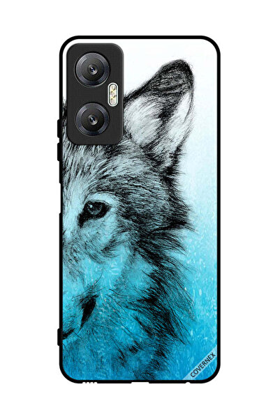 Covernex غطاء حماية لهاتف Infinix Hot 20 - وجه الذئب نصف